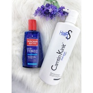 100% Authentic Seborin Aktiv Hair tonic 300ml + Camtin Kinit Shampoo 1000ml Anti Hair Loss Dandruff 