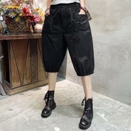 Women's Summer Loose Fit Short Sleeve Harem Pants