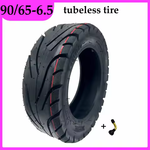 90/65-6.5 Tire with Vavle for Dualtron Thunder Zero 11x Electric Scooter 11 Inch Tubeless Tyre