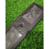 2 Sided ID Card Holder Airbus A320neo A320 PU Leather Magnetic lock 4 Slots