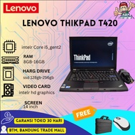 Laptop core i5 terlaris - Lenovo T420 Ram 8gb ssd 256