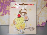 15小時出貨 原價180 布丁狗沁涼同萌杯吊飾icash2.0三麗鷗 捷運卡 公車卡 星巴克7-11萊爾富Ok超商可付款