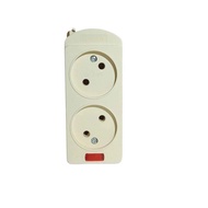 2-hole Electrical Plug Socket