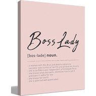 Boss Lady Definition Canvas Wall Art Prints Decor For Home Bedroom Living Room Officemotivational Gi