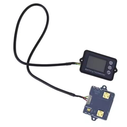 Coulomb Counter Battery Tester Current Power Meter Ammeter Voltmeter 80V TK15 Tester Wire DIY Module