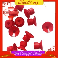 [dilao87] Rubber Sucker   20x15x6mm 100 Pieces   Printing Parts Red