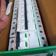 Schneider Electric MCB iC60N C10A A9F74210 2 Phase Voltage 220V 10Ampere 6KA Capacity 6000A Control