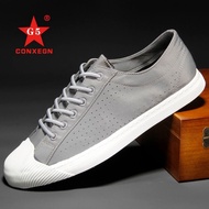 Men Shoes [G5 CONXEGN] Cloth Shoes Men Summer 2021 Breathable Deodorant Perforated Hole Shoes Youth 