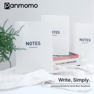 PANMOMO Simplicity Basic Notebook A5 B5 Ruled - Grid - Dotted Notebook/