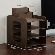 ชั้นวางเอกสาร ชั้นเอกสาร A4 ถาดใส่เอกสาร ที่ใส่เอกสาร ชั้นวางเอกสารบนโต๊ะ ชั้นวางแฟ้มเอกสาร  4/5/7ชั