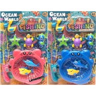 Ready Stock Fishing Game Bath Toy Set Toy Pool Toy Kids Education 706-67A