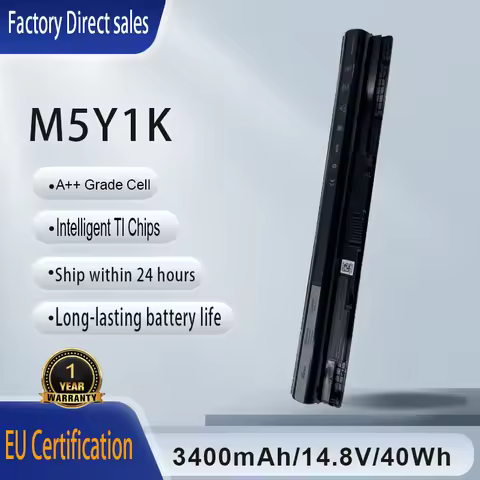 New Laptop battery M5Y1K for Dell Inspiron 14 15 17 5000 3000 Series 5559 3451 3558 3567 5755 5756 5