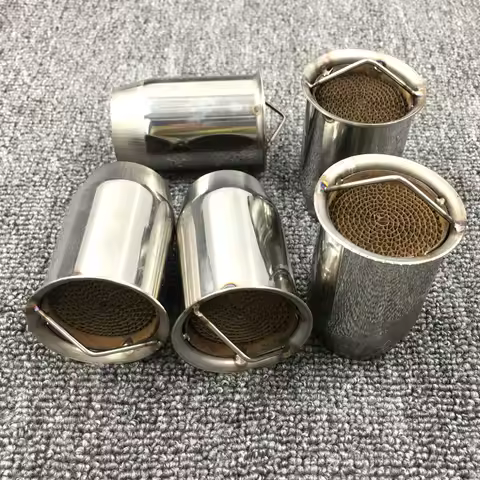 S1000RR Z750 R6 MT-07 TMAX 530 R3 Motorcycle 51 61mm Exhaust Muffler DB Killer Catalytic For YAMAHA 