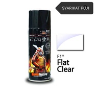 SAMURAI F1*FLAT CLEAR SPRAY X 400ML