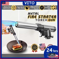Torch Gun Metal Flame Welding Gas Fire Flamethrower Outdoor Camping Lighter Equipment Pemetik Api Ga