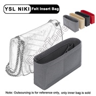 EverToner Fits For NIKI Bag Liner Felt Cloth Insert Bag Organizer Cosmetic Bags Makeup Handbag Organ