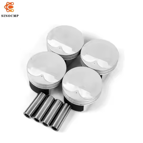 4Pcs Engine Pistons w/Rings Rods Set 23041-2B101 G4FA For Hyundai Accent Verna Solaris i20 ix20 Kia 