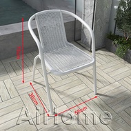 AiHome เก้าอี้หวายเทียม 🌟สินค้าพร้อมส่ง🚚ชุดโต๊ะสนาม PE ท็อปกระจก