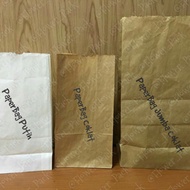 Original Paper Bag Brown / Food Bag / Bakpau Place / Paper Bag