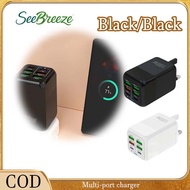 Super Fast Charger 150W Micro Type C 4Usb+2C Power Adapter 5V Charging Usb Type C Charger