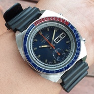 Jam Original Rare Seiko Pogue Pepsi Automatic Chronograph 6139-6002