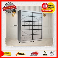 [FREE INSTALLATION] [HOMEEHOMEE] 3'x6'/'4'x6'/5’x6.5’/6'x8'/8'x8' SLIDING WARDROBE / ALMARI BAJU MUR