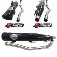 ท่อผ่า W125 57/59/59-5/66-5 ผ่าหมก/ผ่าดังตะแกรง/ผ่าดังแป๊ป DS4 #ท่อผ่า #ท่อผ่าDS4 #ท่อผ่าแดงสายสี่ #