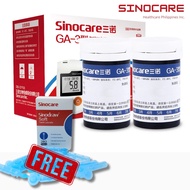 SINOCARE GA3 STRIPS WITH FREE LANCET