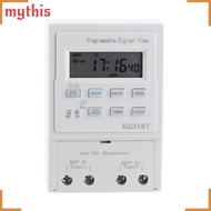 [MYTHIS] Digital Timer Switch, Microcomputer AC 220V Programmable Timer, Smart Home 30A 1W Power 1Mi