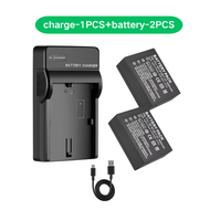 PUANTES NP-W126/NP-W126S แบตเตอรี่กล้อง + USB single slot charger จับคู่กับ Fujifilm XT3 XT30 XT50 X