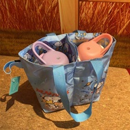 [Boom Boom Shop] Japanese Cartoon Cute Flip Water Cup Cup Holder Coffee Milk Tea Double Cup Bag Port