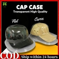 5 SETS CAP CASE FLAT & CURVED BRIM CAPS CAP CASE PLASTIC FLAT CURVED BRIM VISOR Protector Plastic