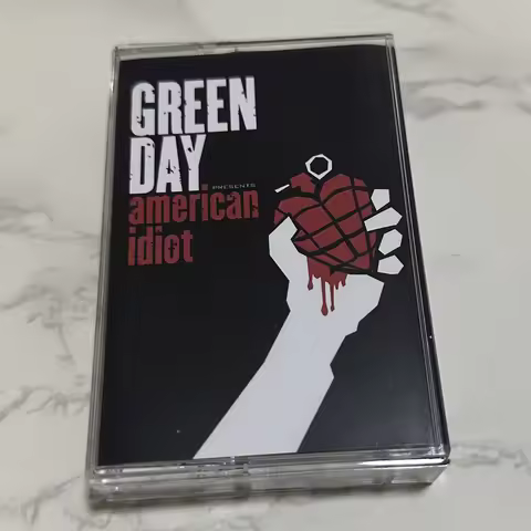 Rock Green Day Billie Joe Armstrong Music Tape American Idiot Album Holiday Cassettes Cosplay Walkma