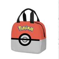 2024 Best-selling Pikachu Pokemon POKEMON Meal Bag Cartoon Handbag Ice Bag Children's Lunch Bag