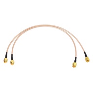 BINGFU SMA Male ke SMA Male RG316 Kabel Coaxial Jumper 30cm 12 inci (2-Pek) untuk LNA Low Noise RTL 