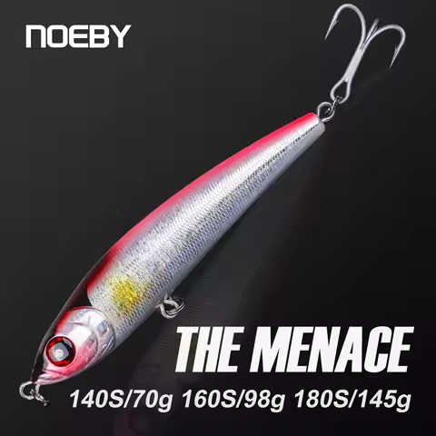 NOEBY Stickbait Fishing Lure 140mm 70g 160mm 98g 180mm 145g Sinking Pencil Artificial Hard Bait Big 