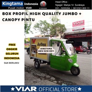 Motor Roda Tiga VIAR KARYA BOX PROFIL + CANOPY PINTU SOPIR - PROMO- ORIGINAL
