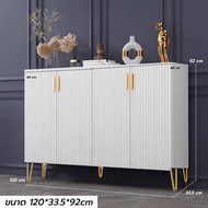 ตู้ใส่รองเท้า ตู้เก็บรองเท้า ตู้รองเท้า ขนาด 120cm ประหยัดพื้นที่ จัดเก็บได้เยอะ 30คู่ ดีไซน์สวย มิน