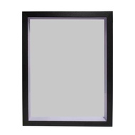 Block Frame 28x22 cavity 4 cm black black list