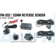 PM-002 22MM REVERSE SENSOR (2EYES)(BLK)
