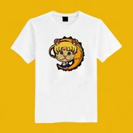 月光仙子 橘貓 插畫 原創 白 短T 衣服 T恤 情侶裝 童裝 母子裝
