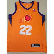 Youth Phoenix Suns Deandre Ayton Jordan Brand Orange 2020/21 Swingman Jersey - Statement Edition