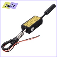 ADDO.PH FM Converter, Black 12V Car FM Expander, Durable FM 76-90 Mhz Plastic Car Frequency Changer 