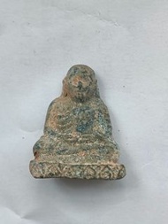 財佛龍婆銀小立尊(錫材質)， 出塔牌， 佛歷2460督制