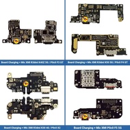 Charger Board + Charging Board + Mic Xiaomi Redmi K40Z 5G - K50 5G - K30 4G - poco X2 - F3 GT - F4 G