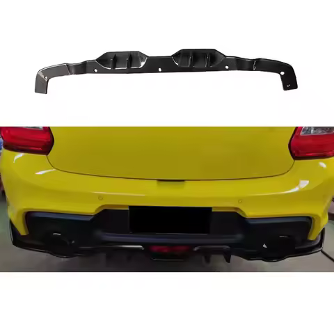For Suzuki Swift ZC33S Carbon Fiber Rear Lip Rear Spoiler Modified Auto Parts Body Kit