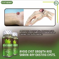 Cyst Resist "For Immune Support and Clear Excess Body Toxins" - GMP Certified
