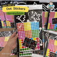 ✅พร้อมส่งในไทย✅ เซตละ 2 ภาพ Dot Stickers / Mosaic Stickers สติ๊ก้กอร์กลมติดภาพ พัฒนากล้ามเนื้อมัดเล็