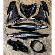 COVER SET Y15ZR V1 -V2 RC EXCITER BLACK / WHITE PREMIUM COVERSET BODYSET Y15ZR Y15 YSUKU NEW ORIGINA