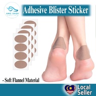 4 Pcs Adhesive Blister Tape Prevention For Heel And Toe Blister For Boots Hiking Shoes Reduce Fricti